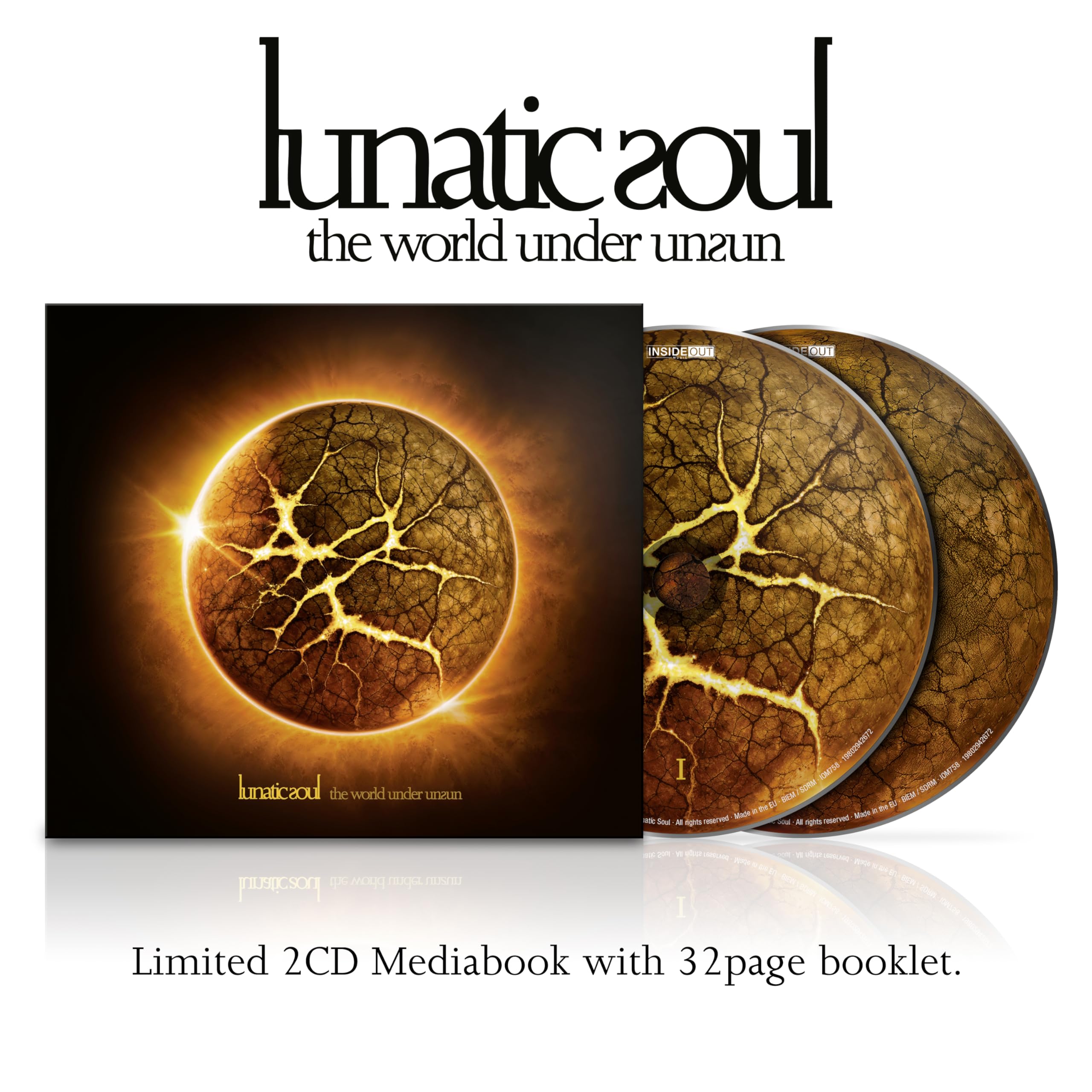 LUNATIC SOUL - The world under unsun (limited edition 2cd digibook)